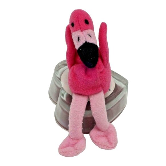 Other - Pink flamingo Miniature Baby 4 inch Plush Toy Stuffed Animal Barbiecore